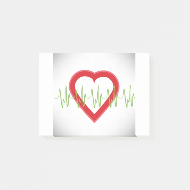 1973Heart Post-it Notes (Front)