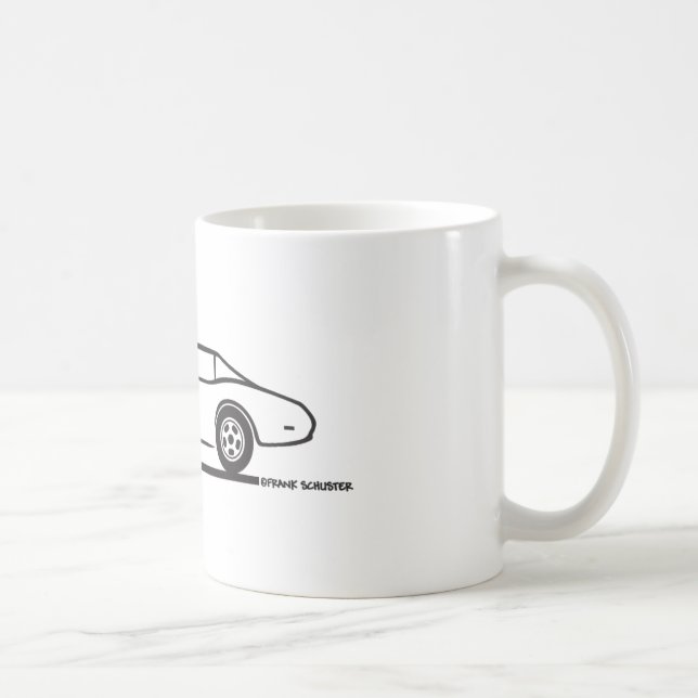 1974 - 1977 Corvette Coffee Mug (Right)