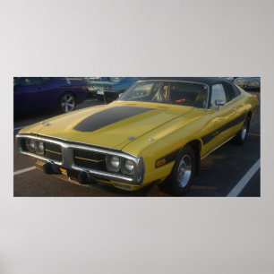 1974 Dodge Charger Hard Vinyl Top Poster