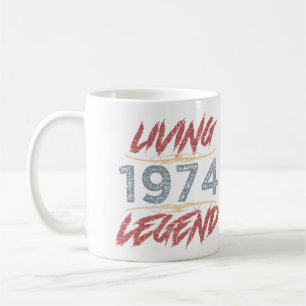 1974 Living Legend 50th Birthday Coffee Mug