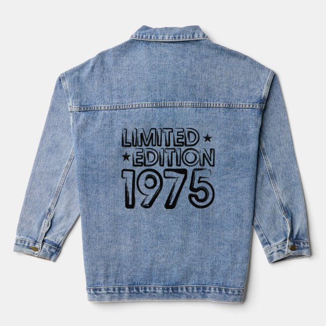 1975 1975  DENIM JACKET (Back)