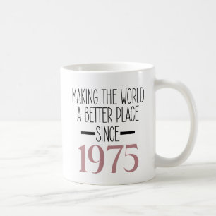 1975 Birthday 50th Years Old Gifts Women Coffee Coffee Mug