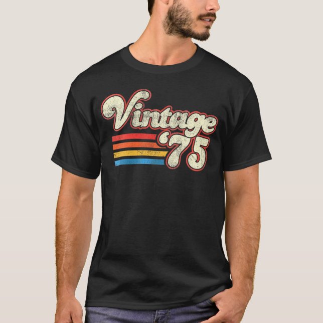 1975 Birthday T-Shirt (Front)