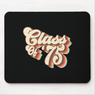 1975 Cl Reunion Retro Cl Of 75 High School Graduat Mouse Pad