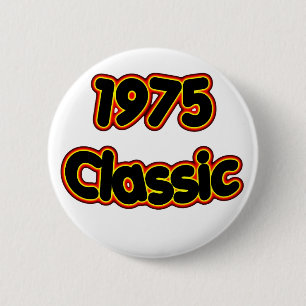 1975 Classic 6 Cm Round Badge