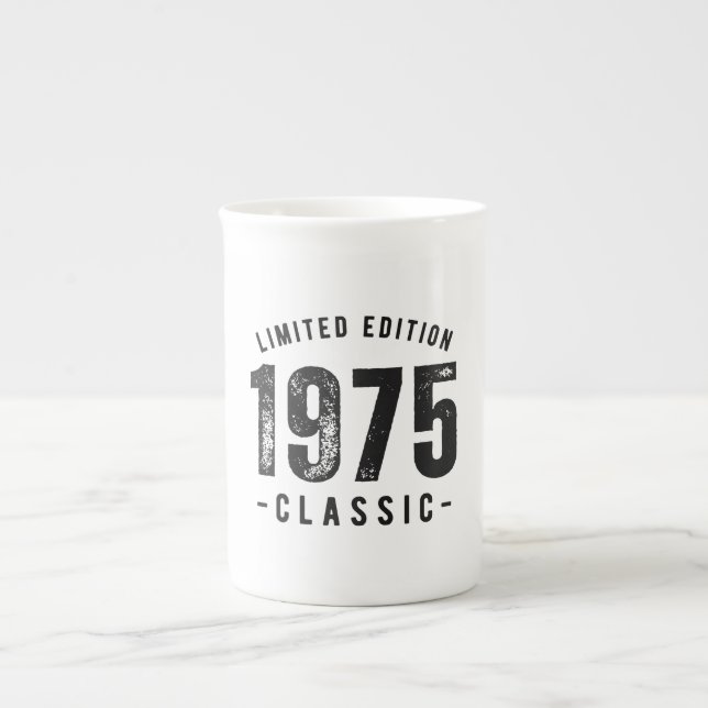 1975 Classic Birth Year Bone China Mug (Front)