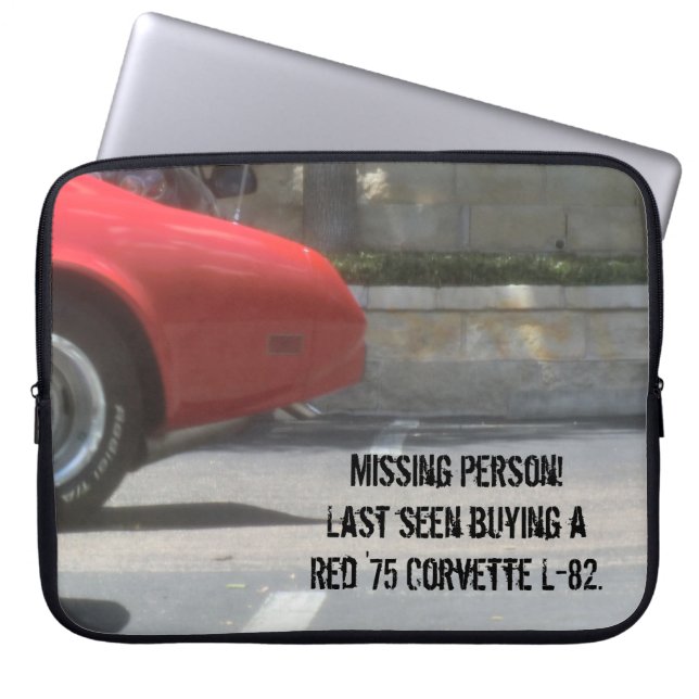 1975 Corvette Lap-Top Cover (Front)