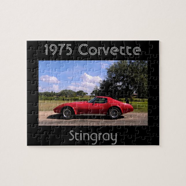 1975 Corvette Stingray Puzzle (Horizontal)