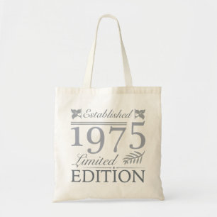 1975 Limited Edition 50th Birthday Tote Bag