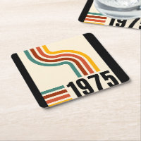 1975 Retro Vintage Poster 50th Birthday