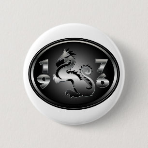 1976 6 CM ROUND BADGE