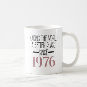 1976 Birthday 50 50th Years Old Gifts Women Mum Coffee Mug