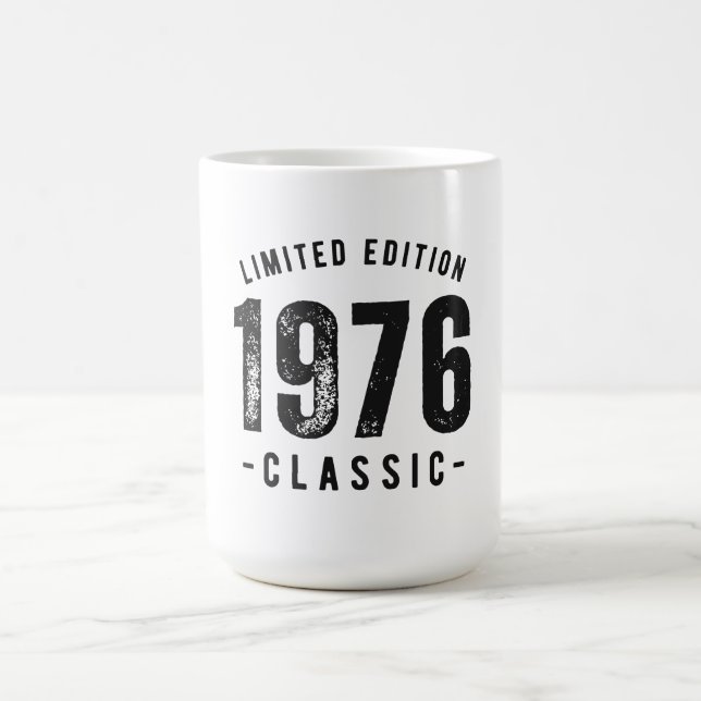 1976 Classic Birth Year Coffee Mug (Center)