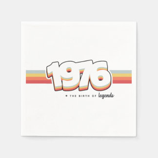 1976 The birth of legends Napkin