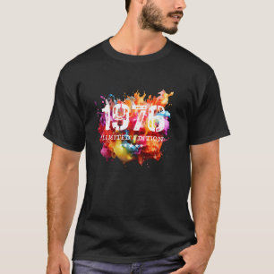 1976 Year of birth limited edition birthday number T-Shirt