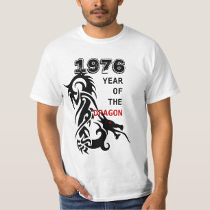 1976 Year of the Dragon Tattoo Tee custom Cohort