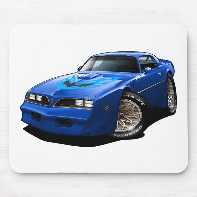 1977-78 Trans Am Blue Mouse Pad (Front)
