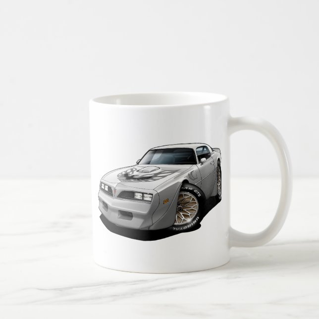 1977-78 Trans Am White Coffee Mug (Right)