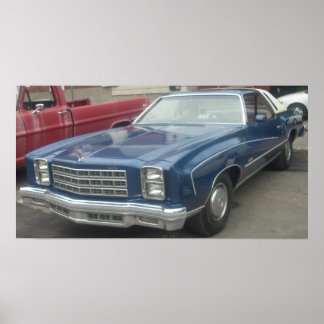 1977 Chevrolet/Chevy Monte Carlo Poster