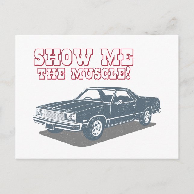 1977 Chevrolet El Camino Postcard (Front)