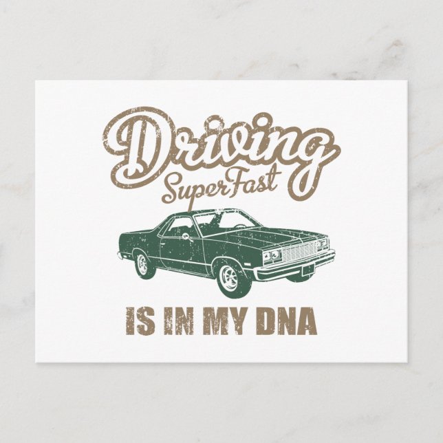 1977 Chevrolet El Camino Postcard (Front)