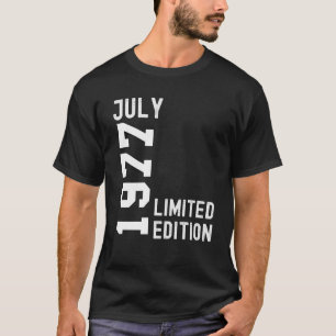 1977 July Happy Birthday Party T-Shirt