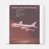 1977 vintage style Airliner poster