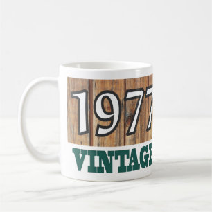 1977 Year of Birth - Birthday Celebration Coffee Mug