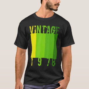 1978 44birthday Vintage Classic Age 1 T-Shirt