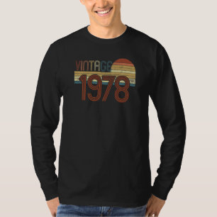 1978 Birthday Retro Birthday Vintage 1978 T-Shirt