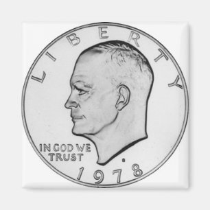1978 Dollar, Eisenhower, products Magnet