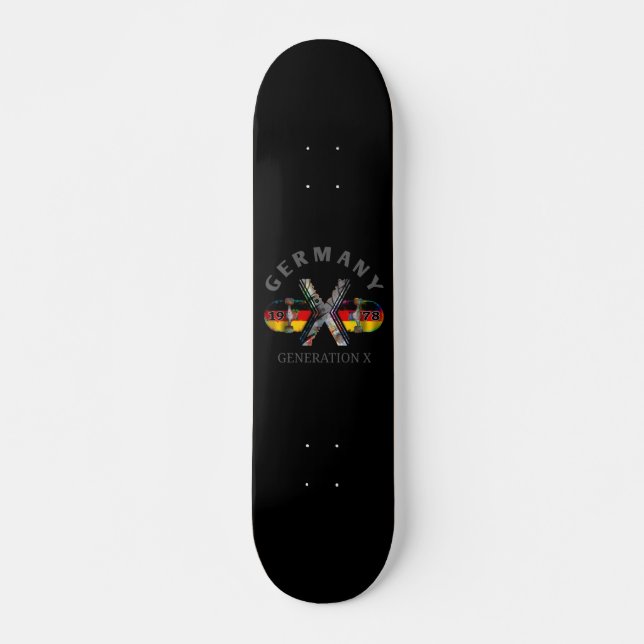 1978 Generation X Germany Skateboard (Front)
