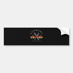 1978 Generation X Germany Skateboard Bumper Sticker
