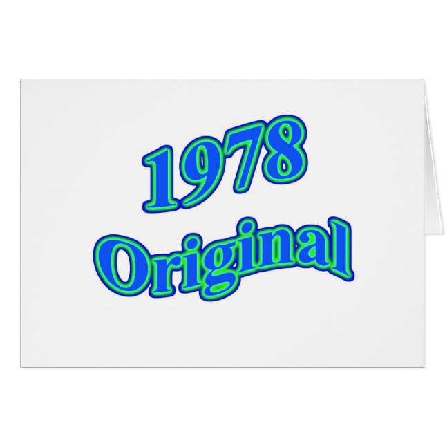 1978 Original Blue Green (Front Horizontal)