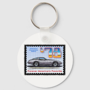 1978 Silver Anniversary Special Edition Corvette Key Ring