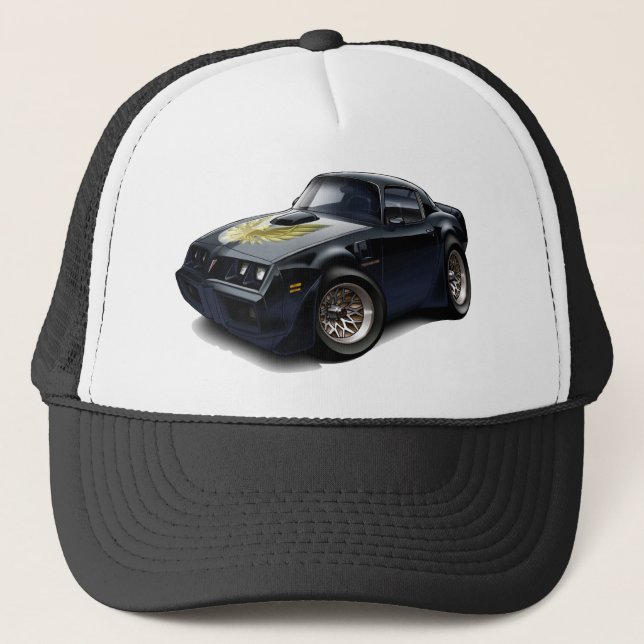 1979-81 Trans Am Black Car Trucker Hat (Front)