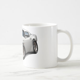 1979-81 Trans Am White Car Coffee Mug