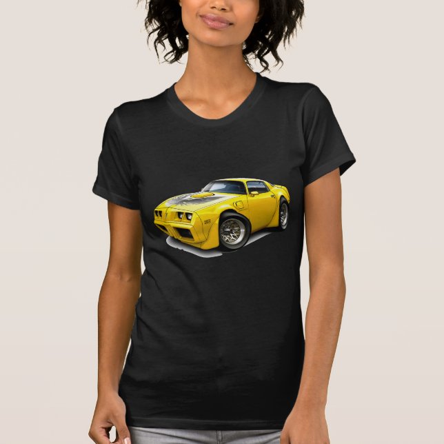 1979-81 Trans Am Yellow Car T-Shirt (Front)
