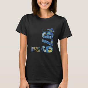 1979 Birthday Vincent Van Gogh Starry Night T-Shirt
