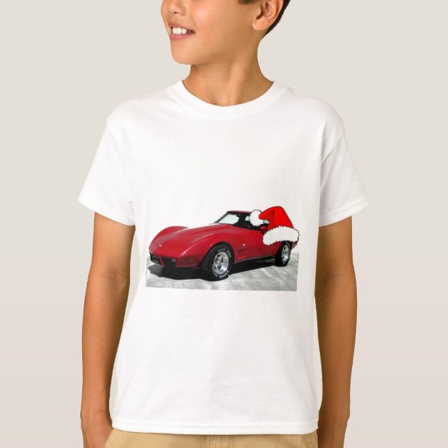 1979 Christmas Red Corvette T-Shirt (Front)