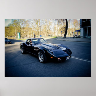 1979 Corvette Classic Sportscar Poster