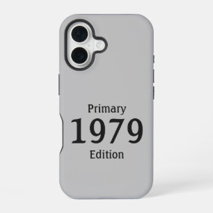 1979 Primary Edition (in black) iPhone 16 Case
