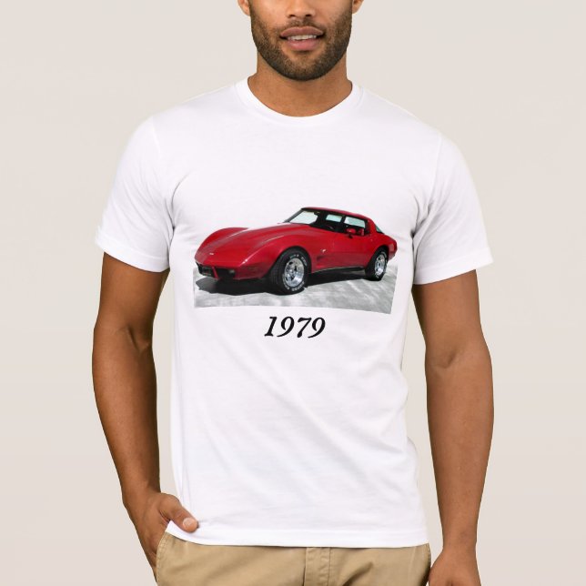 1979 Red Corvette T-Shirt (Front)