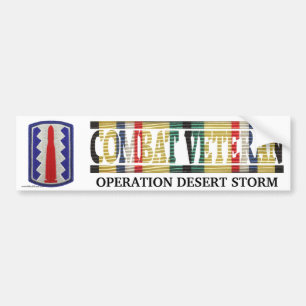 197th Infantry Brigade SWA Combat Veteran Sticker