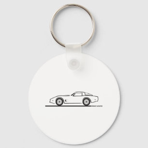 1980-82 Chevrolet Corvette Key Ring