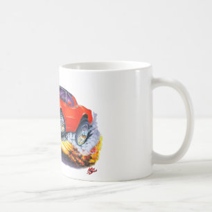 1980-82 Corvette Red Car Coffee Mug