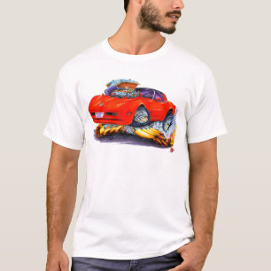 1980-82 Corvette Red Car T-Shirt