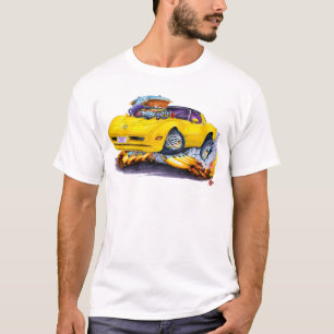 1980-82 Corvette Yellow Car T-Shirt