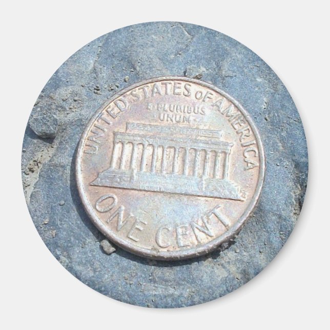1980 American Penny (Front) Magnet (Front)