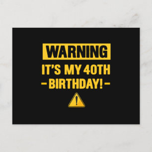 1980 Birthday Boy 80s Bday Celebrant Men Women War Postcard